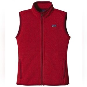 Patagonia "Better Sweater" Vest Red Delicious | Women's Size L